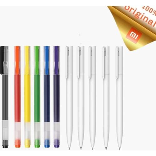 Xiaomi Mijia Gel Pen School Pen Black/Blue/Colorful ink Signing Pens Cute Mi Pen 0.5mm Kawaii Office Accessories Stationery