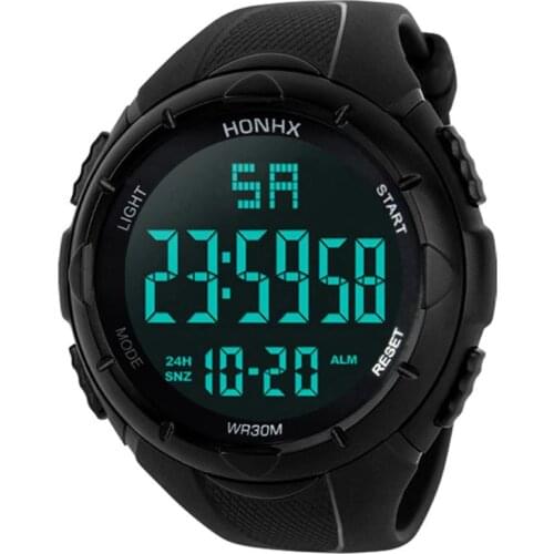 HONHX Luxury Men Watch Analog Digital Military Army Sport LED Fashion Sport Watches Wrist Watch relogio masculino Dropshipping