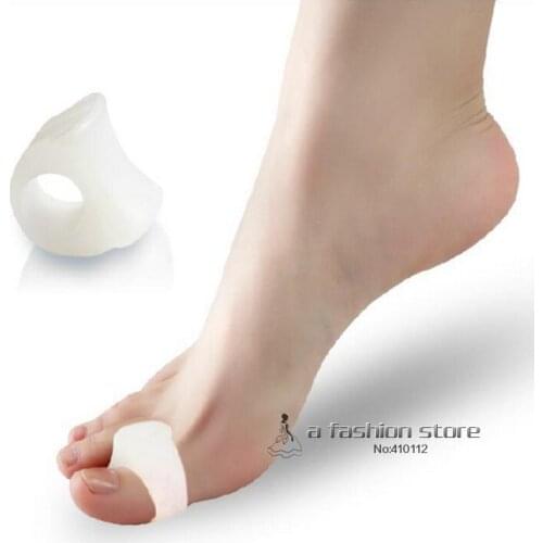 2 pcs Bunion Toe Separator Foot Care Gel Hallux Valgus Correction Separators Valgus Pro Stretchers Bone Thumb Protector X-13003