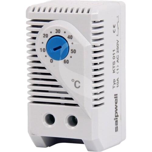 Mechanical Thermostat, 0-60℃ Adjustable Electric Digital Temperature Sensor Controller Switch Thermostat for Controlling