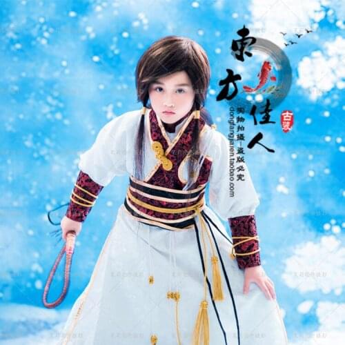 Nan Xiao Jun Boys Costume Hanfu Photography Costume for Little Boy Stage Performance Costume