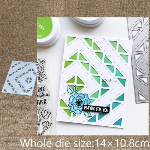 New Design Craft Metal stencil mold Cutting Dies QUILTED COVER PLATE FRAME scrapbook die cuts Album Paper Card Craft Embossing