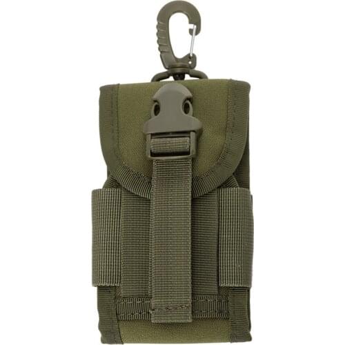 4.7/5.5 inch Nylon Tactical Bag Outdoor Molle Military Waist Fanny Pack Mobile Phone Pouch Belt Waist Bag EDC Gear Bag Gadget