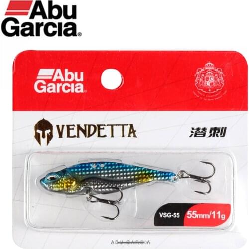 Abu Garcia VENDETTA VSG Metal VIB Fishing Lure 7g 11g 13g Sinking Vibration Baits Artificial Bass Hard Bait Fishing Tackle