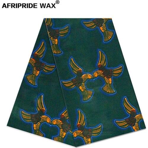 African ankara fabric high quality wholesale african flower 100% cotton real wax brocade fabric for clothing A18F0686