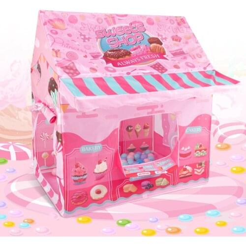 Childrens indoor play house toy tent baby boy girl princess role-playing small house gift