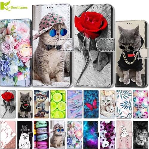 For Samsung Galaxy M51 M 51 Case SM-M515F/DSN Etui Cartoon Pattern Flip Leather Cover For Samsung Galaxy M31S M11 M01 M10 Case