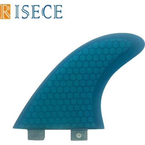 Hot sale surfboard fins FCS fiberglass surf fin honey come tri fins