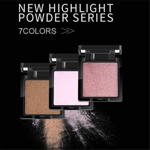 Highlighter Bronzer Palette Face Makeup Contour Glow Long Lasting Shimmer Illuminator Highlighter Powder Shining Cosmetic