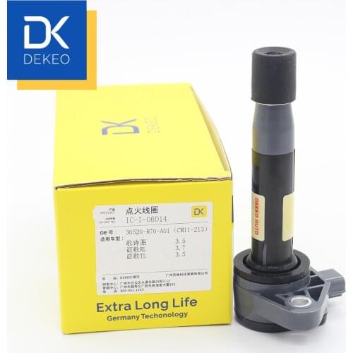 DEKEO Ignition Coils For Honda Odyssey 4 Crosstour Accord 8 Acura RL TL 30520-R70-A01