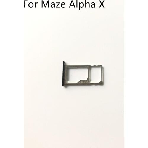 Maze Alpha X Used Sim Card Holder Tray Card Slot For Maze Alpha X MTK6757 6.00" 1080x2160 Smartphone