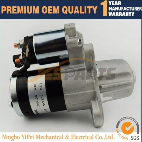 MXS341 12V 1.2KW 70-6253 92182365 ASMI3373 Starter Motor to Fit Holden Commodore VZ & VE 3.6L Petrol V6 (LY7) 2004 to 2013