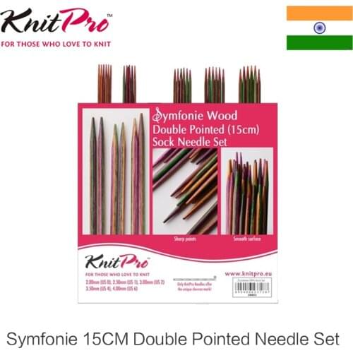 Knitpro Symfonie 15 cm Double Pointed Needle Set