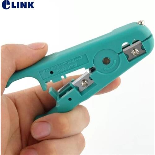 Original ProsKit CP-505 multi-functional for stripping removable cable / telephone line / Rotary Coax coaxial cable Cutter tool
