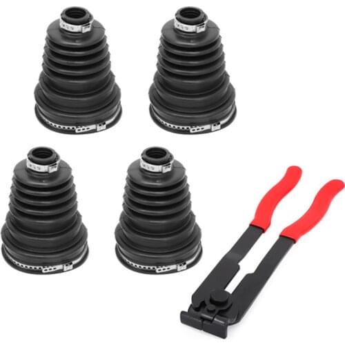 2/4Pcs Inner 24mm High Quality Silicone Constant Speed Velocity Dust Cover Track Connector Replacement Universal Car Accessories