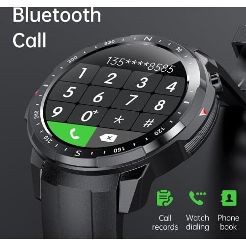 Timewolf Smart Watch Men Android Bluetooth Call IP68 Waterproof Smartwatch 2021 Smart Watch Men for Huawei Xiaomi Apple Phone