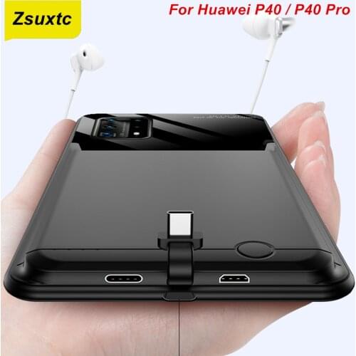Araceli 10000 Mah For Huawei P40 P40 Pro Battery Case Phone Battery Smart Power Bank For Huawei P40 Pro Charger Case