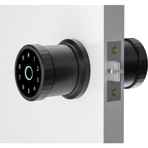 Fingerprint Door Lock Bluetooth Digital Keyboard Smart Card Combination Knob Lock Home/Office/Hotel DIY Lock