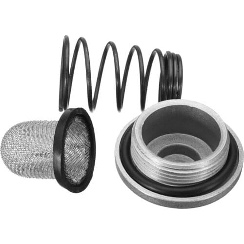 1 Set Motorcycle Scooter Aluminum Oil Drain Spring Screws Engine Accessories For 50-150cc GY6 Baotian Benzhou Znen Taotao