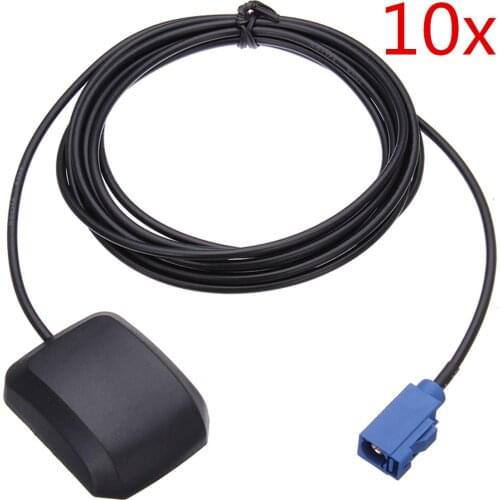 10pcs 3 Meters GPS Antenna For VW RNS310 MFD2 MFD3 Aerial for Audi Passat for Mercedes for Benz Fakra 1575.42MHz