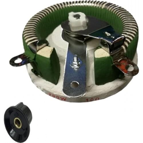 200W BC1 high Power rheostat rotary variable wire wound resistor Disc shape Adjustable resistor Sliding rheostat