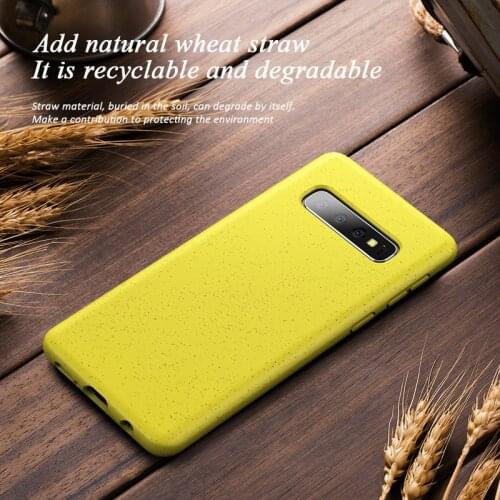 2019 Luxury For Samsung S10 Phone Case Soft TPU Silicone Matte Plain Phone Cover For Samsung S10 Plus Phone Coque