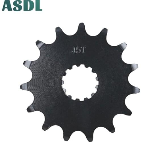 520 15T Steel Motorcycle Accessories Front Sprocket for Kawasaki KLE650 Versys ABS Versys650 Z650 ABS W800 EJ800