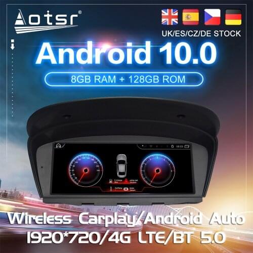 Android 10 For BMW 5seris E60 E61 E63 E64 2006 2010 Car DVD GPS Navigation Carplay Auto Radio Stereo Multimedia Player Head Unit