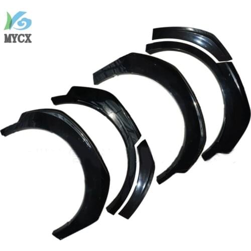 Car Accessories Unpainted Fender Flares Wheel Arch 6pcs For Toyota C-HR CHR 2016 2017 2018 Car styling