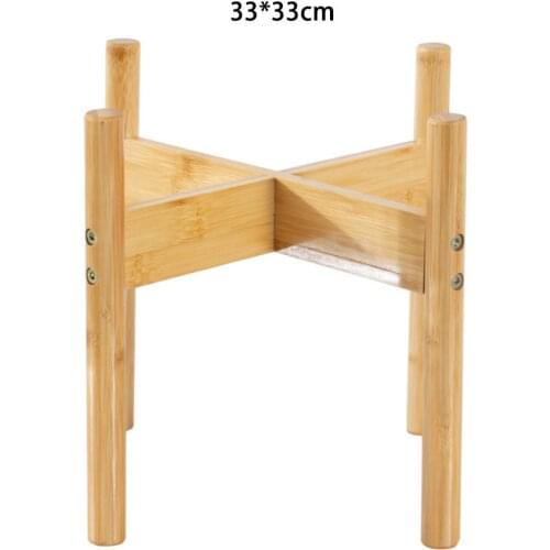 Bonsai Plant Stand Plant Holder Mid Century Wood Modern Flower Potted Holder Rack For Indoor Outdoor