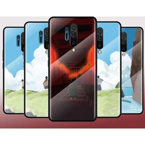 Demon blade Tempered Glass Hot New Shell Luxury Cover For Oneplus 7 7T 8 Z 8 8T 9 9R Nord PRO 5G Phone Case