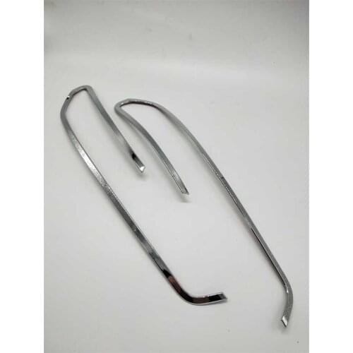 ABS chrome fog light lamp cover FOR KIA SPORTAGER 2015 Car styling Front Rear Lamp Hoods light trim plastic plating stickers