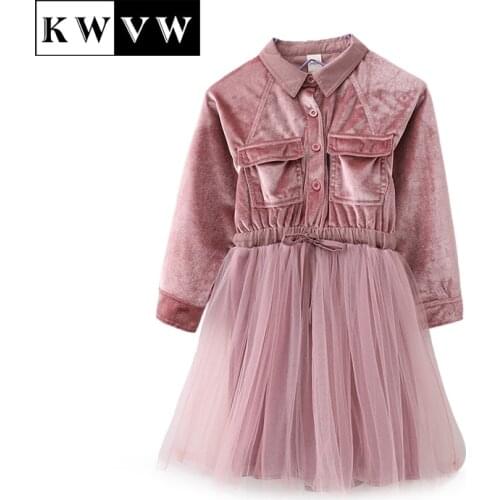 Повседневные платья для девочек KWVW China At AliExpress