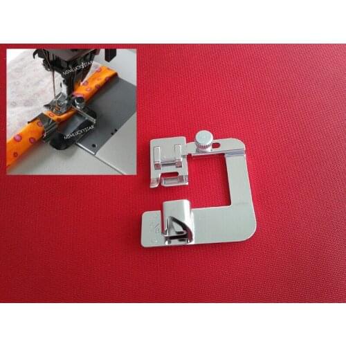 Forjanome Singer Brother Multi-Function Household Sewing Machine 6290-4 Edging Presser Foot 4/8 13mm
