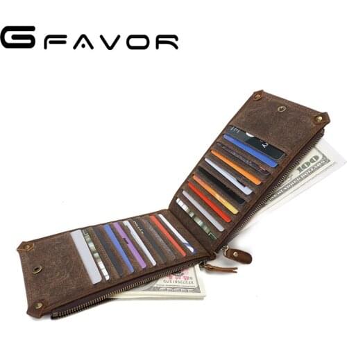 Multifunction hot sell vintage waterproof waxed canvas unisex long style card holder purse wallet unisex