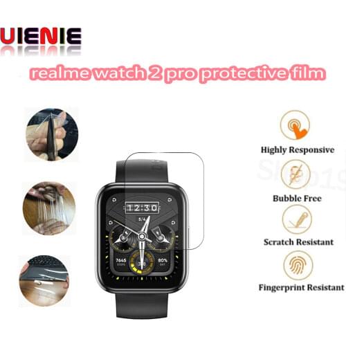 Screen Protector TPU Nano Soft Film For Realme watch 2 Pro Smart Watch Bracelet Protective Cover Soft Film HD Scratch Resistant