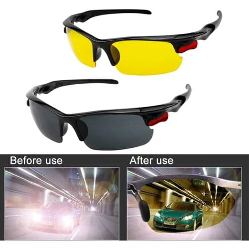 Anti-UVA UVB Sun Glasses Night Vision Goggles Eyewear For Volkswagen POLO Golf Passat B5 B6 B7 Bora MK5 MK6 Tiguan