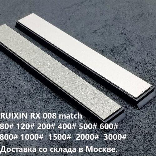 2pcs 80#-3000# Diamond bar whetstone match Ruixin pro RX008 Edge Pro knife sharpener