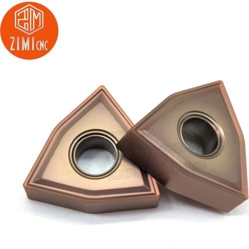 WNMG080404/08-MS LF6118 Carbide Insert Cutting Tool Peach Type CNC Lathe Blade Metal Lathe Machine Turning tools