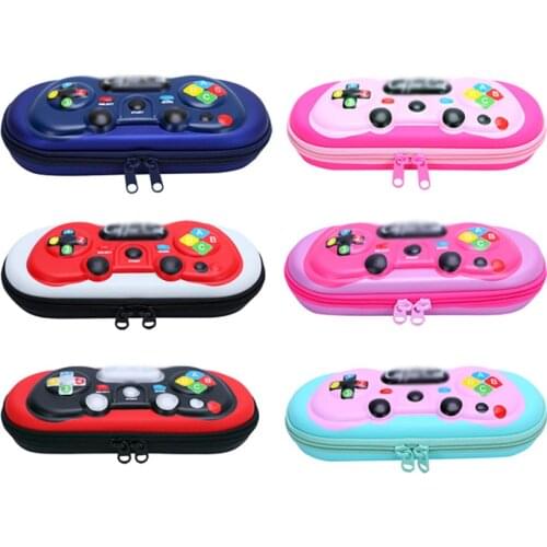 1Pc EVA Game Machine Pencil Cases Portable Pencil Box Stationery Storage Case Large Capacity Multi-layer Zipper Pen Case Bags
