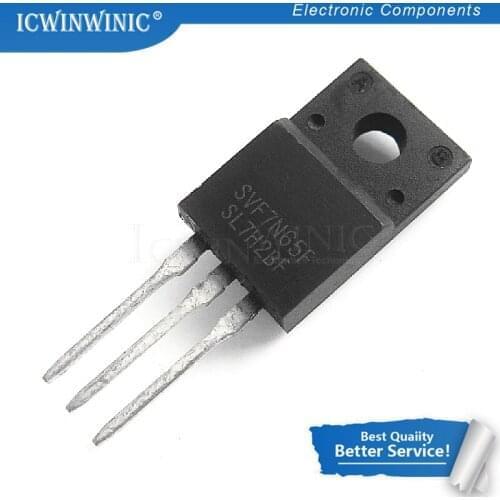 10piece SVF7N65F SVF7N65 7N65 7A / 650V TO-220 new original In Stock