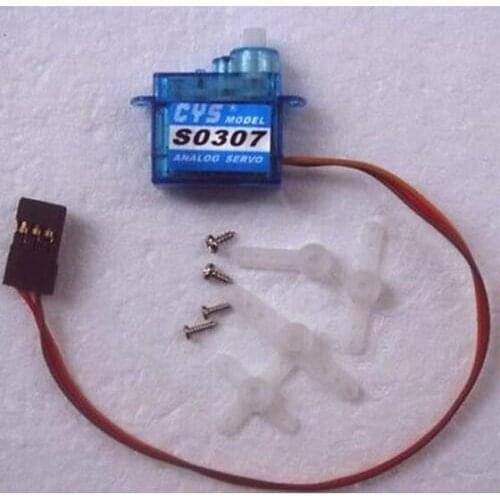 3.7g Mini S0307 Servo for RC Micro Model Helicopter airplane indoor flight