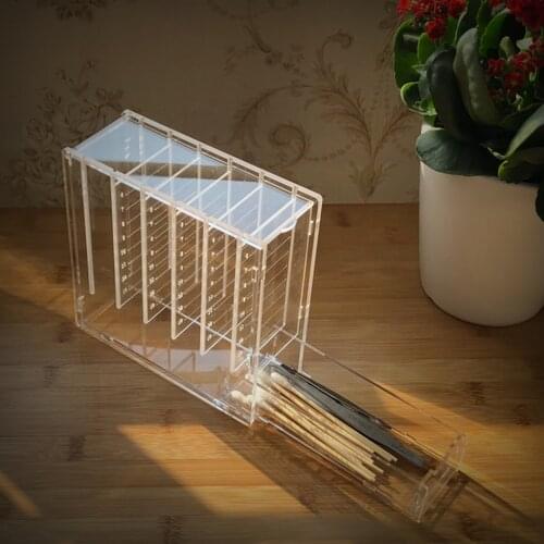 6 Tiers Professional Lash Holder Acrylic Eyelash Extensions Grafting Board