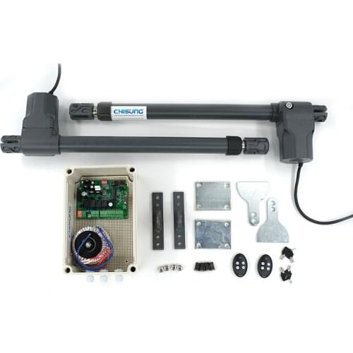 CSSGO-05 DC24V Automatic Swing gate opener 500kg Electric Linear Actuator Double arms swing gate motor kit