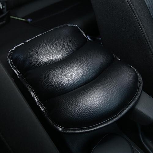 Car Soft Faux Leather Armrest Consoles Seat Covers Pad Vehicle Cushion Pillow