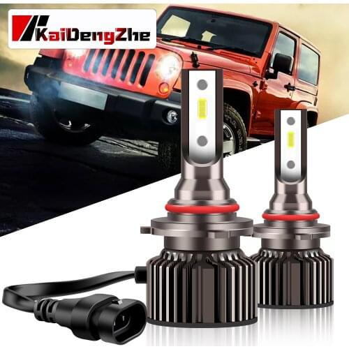 Car Headlight 9005 HB3 9006 HB4 led canbus 25W 2500LM 6000K Car Styling Auto Headlamp Fog Light Bulbs led lamps for auto