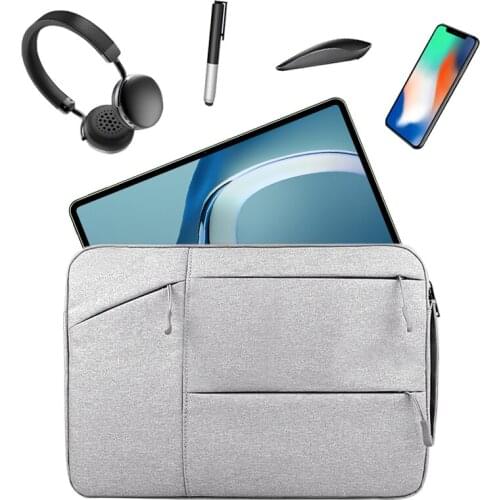 Case Sleeve For HUAWEI MatePad Pro 12.6 inch NEW 2021 5G WGR-AN19 WGR-W09 L09 Tablet PC Protector Handbag Pouch Zipper Bag Cover