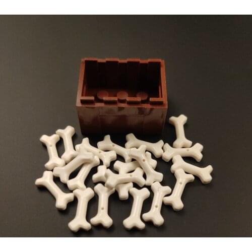 City Food DIY Kids Toy MOC Building Blocks Model Chicken Leg Bone Parts Accessories Kits Gifts For Children With Cities Sets