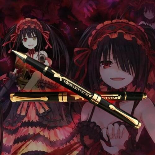 DATE A LIVE Tokisaki Kurumi Alter Fate/Grand Order Gel Pen Student Metal Stationery Ballpoint Pen Rollerball Pen Sign pen Gift