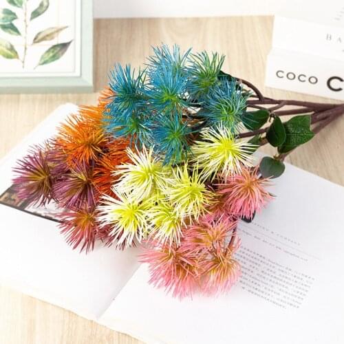 1 Pieces Artificial plants Grass Home decoration accessories Wedding Diy Flower arrangement Indoor furni